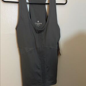 Colosseum Charcoal Athletic Tank